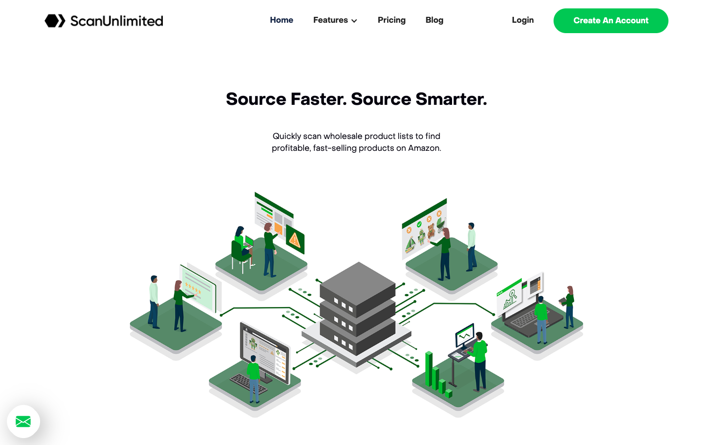 Scan Unlimited homepage